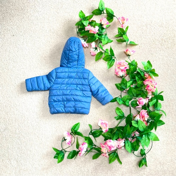 Florence & Fred, baby blue, puffer jacket - Picture 3 of 3